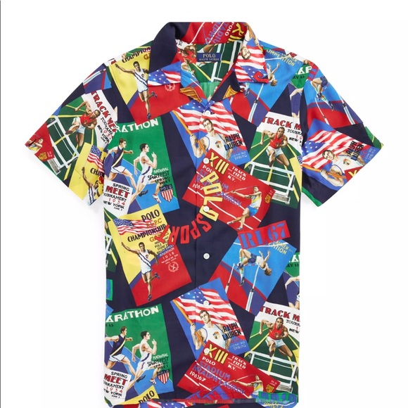 Polo Ralph Lauren Other - Polo Ralph Lauren Men U.S Flag Chariots Olympic
